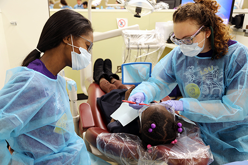 Give Kids a Smile Day at LSU Health New Orleans School of Dentistry
